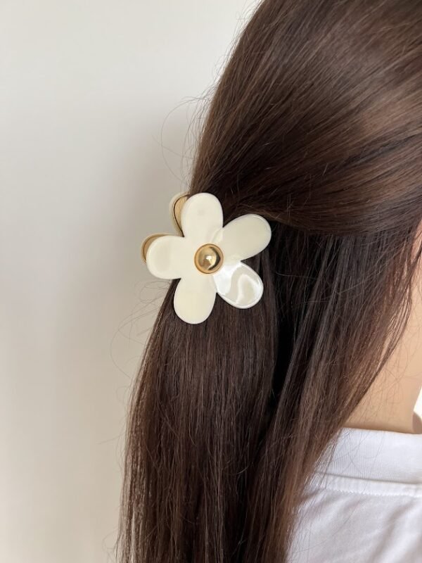 Segtukas žnyplės „Flower“ baltas - Image 3