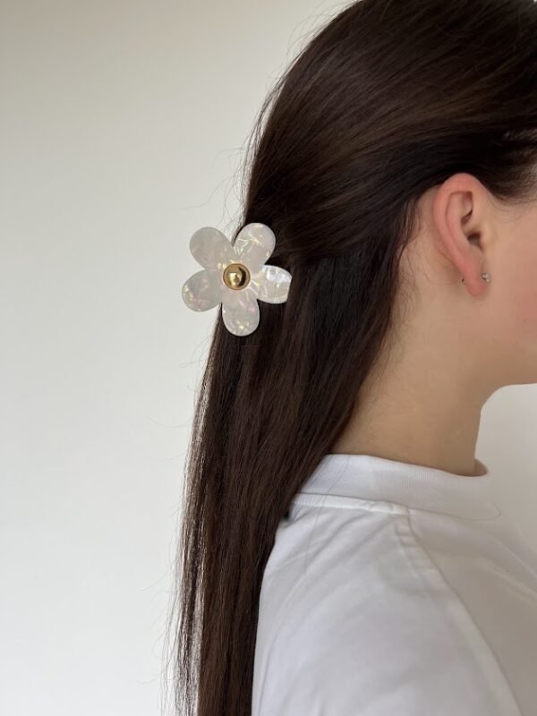 Segtukas žnyplės „Flower“ rusvas - Image 3