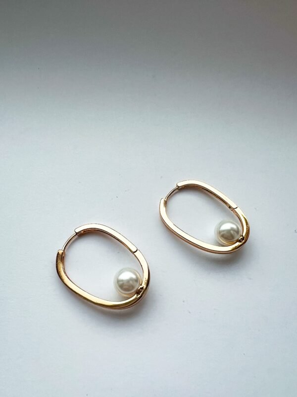 Auskarai „Evening pearls“ - Image 3