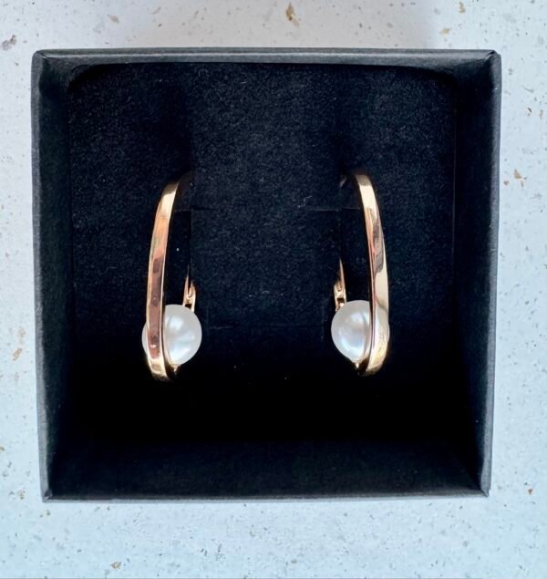 Auskarai „Evening pearls“ - Image 5