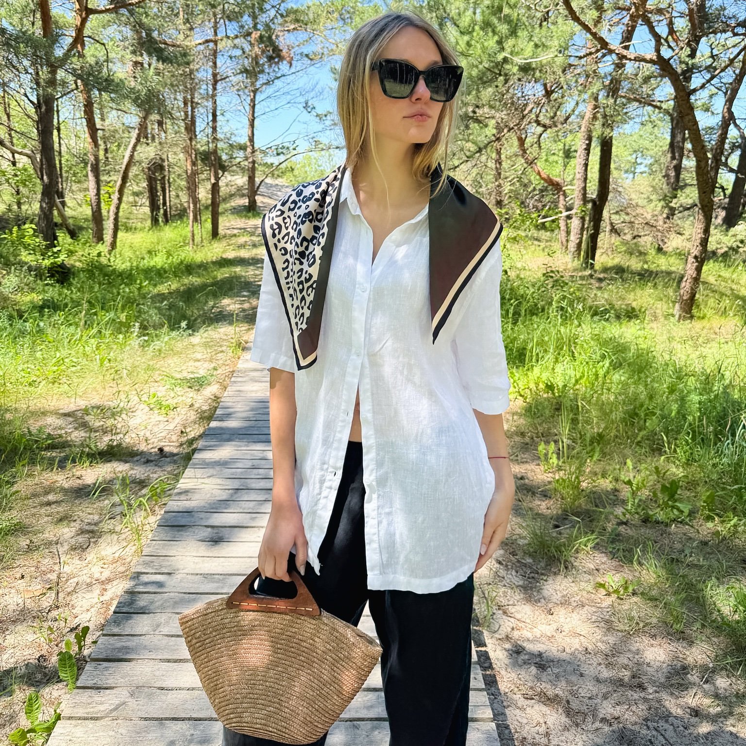 Skarelė safari stilius „Safari style“ 70x70 cm